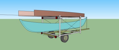 trailer rack